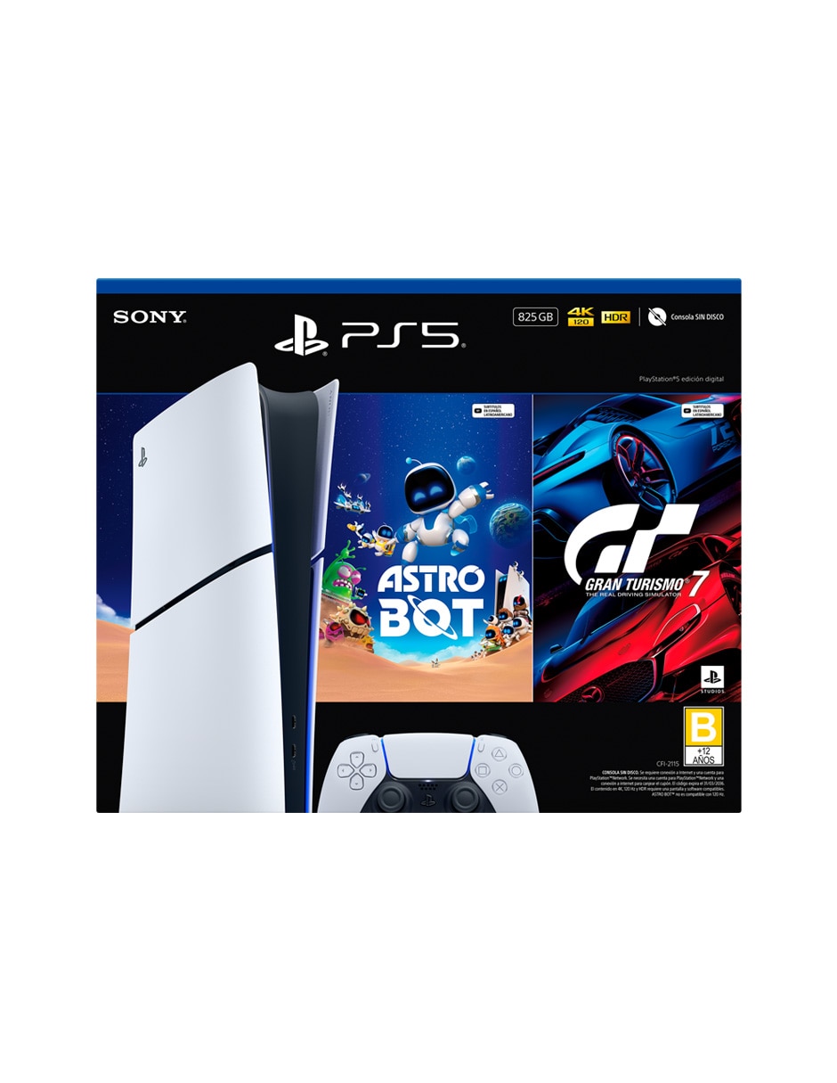 Consola PS5 de 825 GB edición bundle