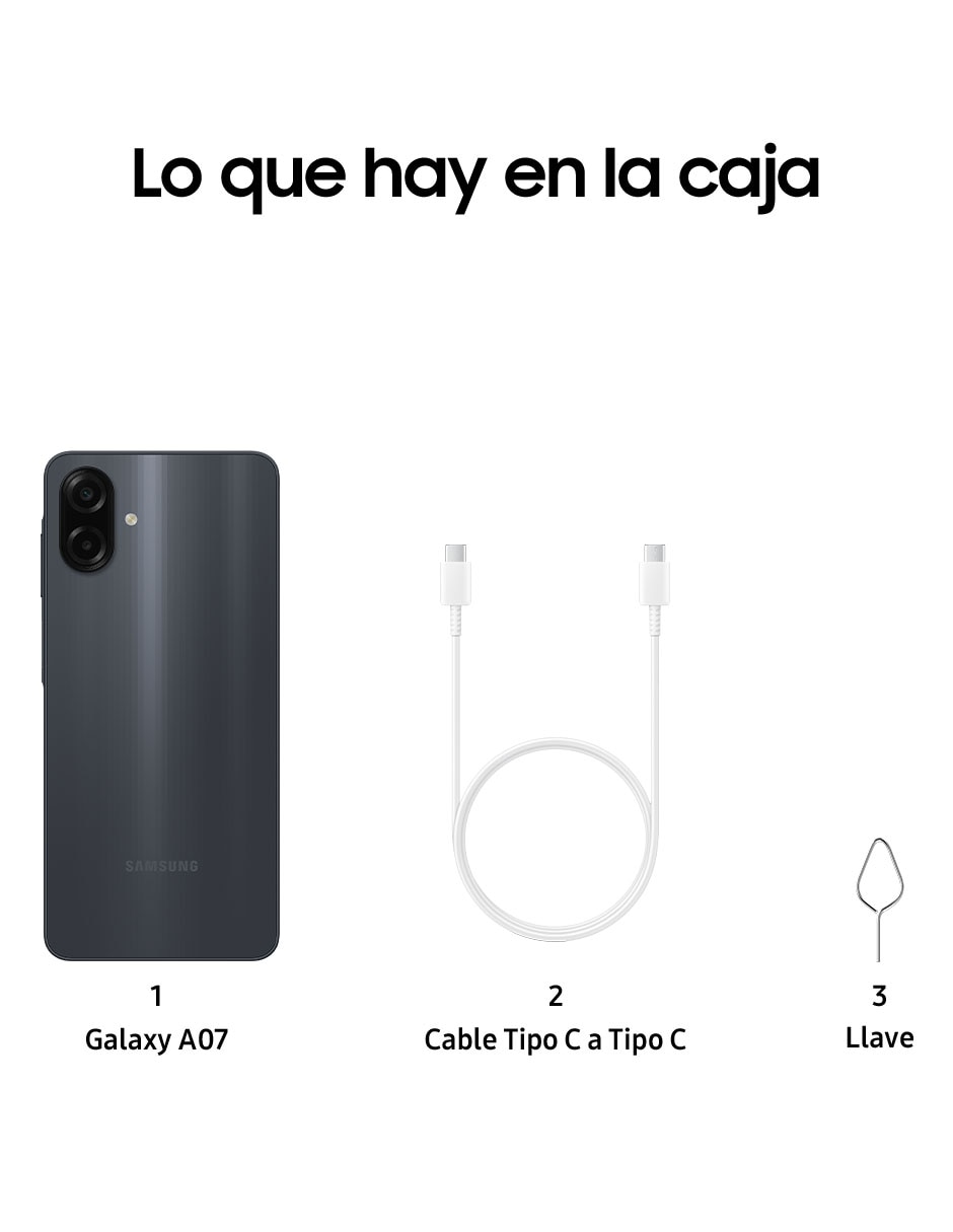 Galaxy A07 LCD 6.7 pulgadas desbloqueado
