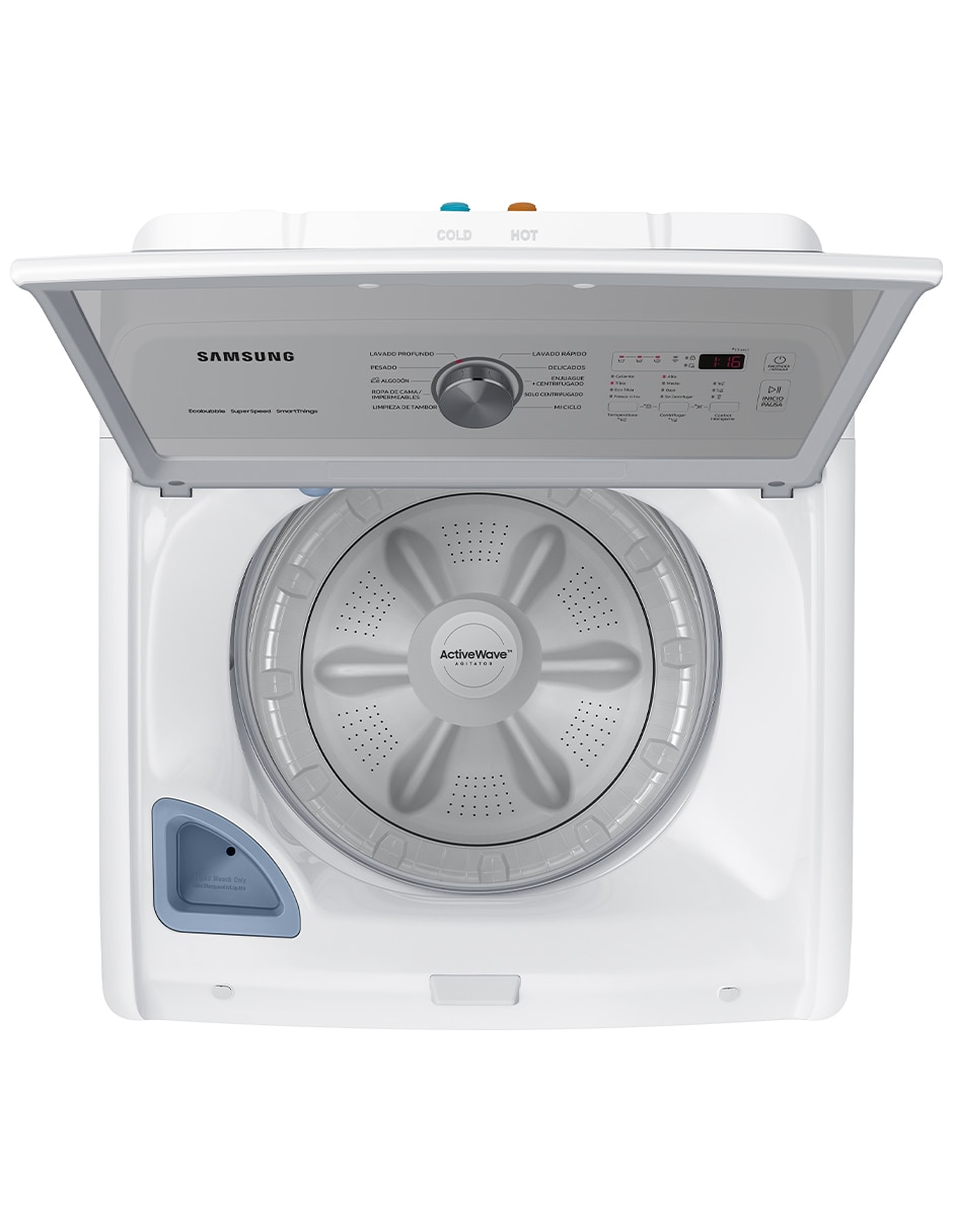 Lavadora 22 kg automática carga superior WA22C3543GW/AX